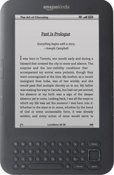 Новая электронная книга Amazon Kindle 3 Wi-Fi