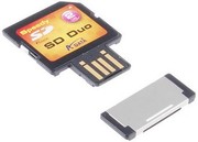 A-Data Speedy 2GB SD Duo (SD + USB) Memory Card
