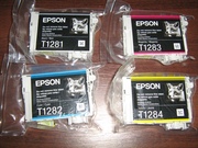 Набор Epson T128. Продам оригинальный комплект T1285, недорого