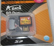 A-Data Speedy 2GB SD Duo (SD + USB) Memory Card